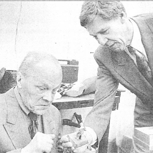 Cor van Oostrom (links) en Imholz
